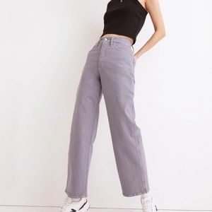 Madewell Perfect Vintage Wide-Leg Jean: Garment-Dyed Edition